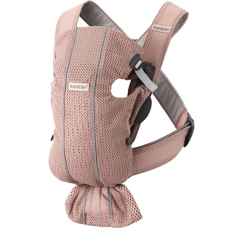 Porte-bébé Mini Mesh 3D rose BabyBjörn