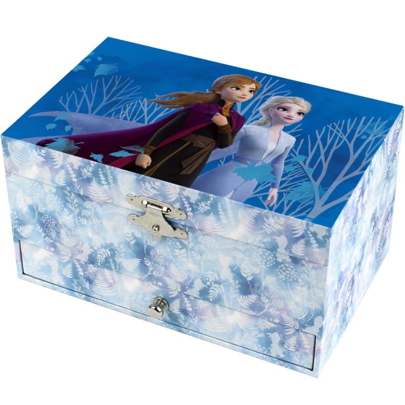Grande boîte à bijoux musicale La Reine des Neiges II Trousselier