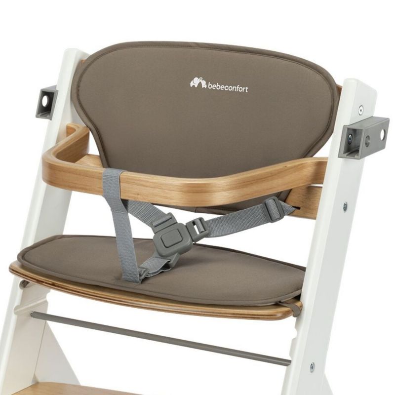 Chaise haute évolutive Timba 2 avec coussin Light Wood-Beige Bébé Confort Produit 6
