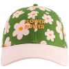 Casquette enfant Flower Power vert (3-6 ans) Chamaye Produit 3