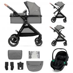Poussette Esme Pro 3 en 1 Moonlight Grey