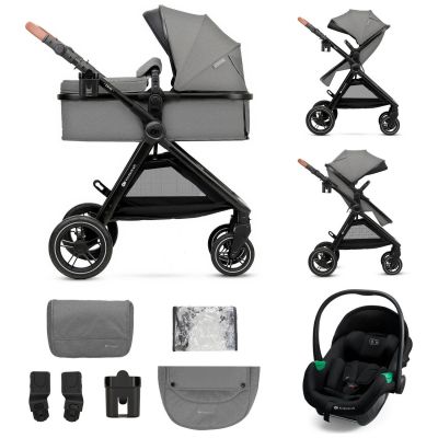 Poussette Esme Pro 3 en 1 Moonlight Grey