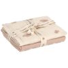 Lot de 3 langes mousseline Tiny Team taupe (60x60 cm) Lässig Produit 7