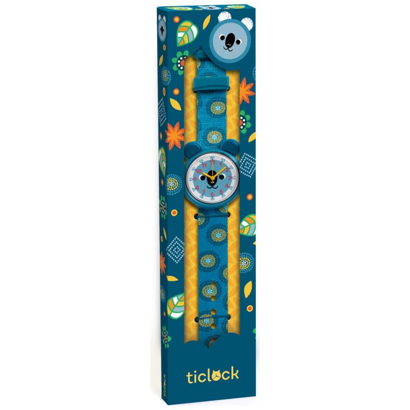 Montre enfant Ticlock Koala Djeco Packaging 3