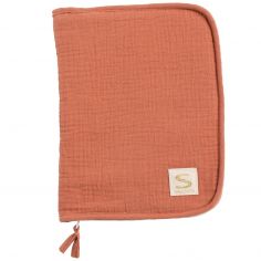 Protège carnet de santé Terracotta - Sauthon