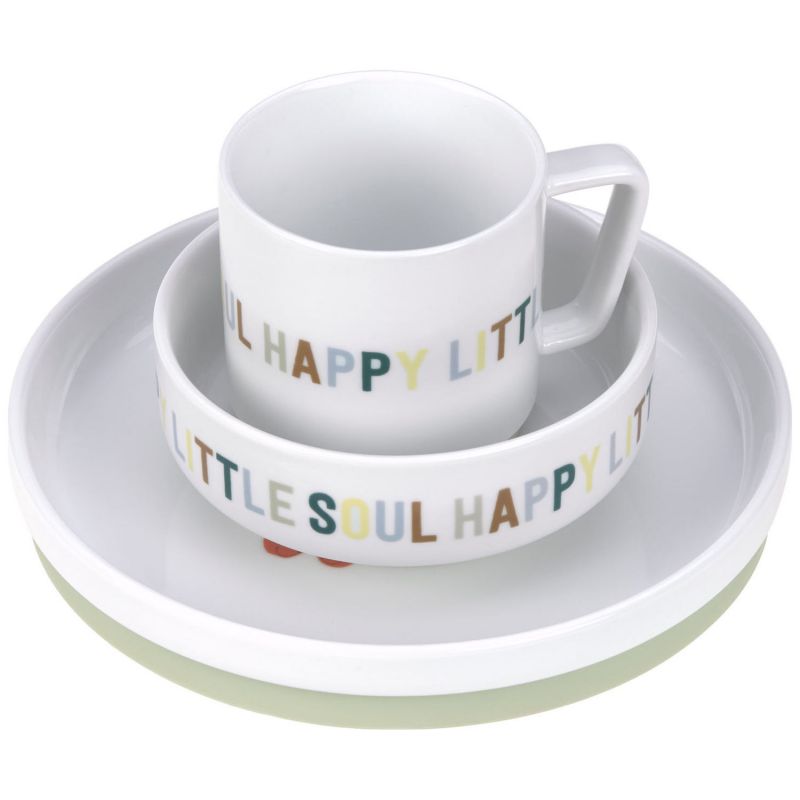 Coffret repas en porcelaine Happy Fruits Lässig Produit 3