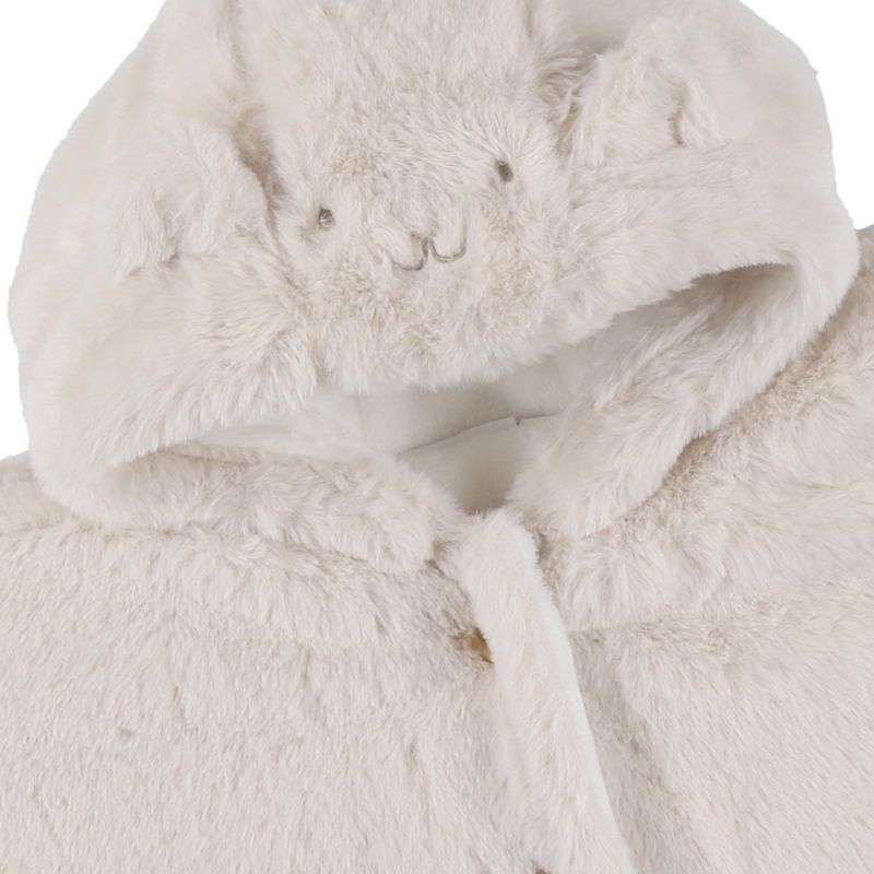 Poncho en Groloudoux Beige (6-12 mois) Noukie's Produit 3