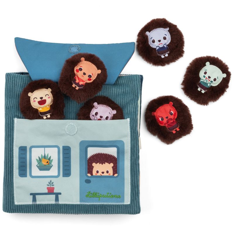 Livre d'activités en tissu Emotions de Leon Lilliputiens Produit 3