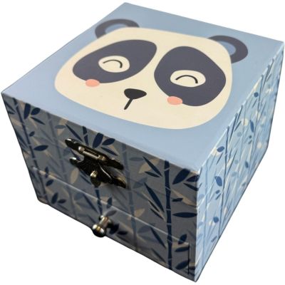 Boîte à bijoux musicale Cube Panda