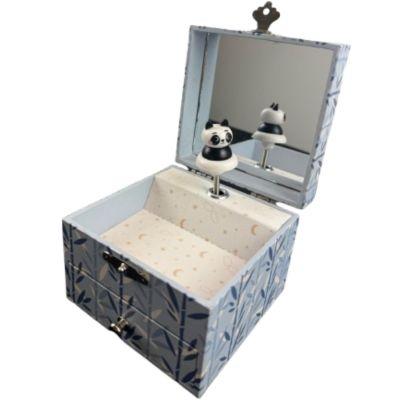 Boîte à bijoux musicale Cube Panda