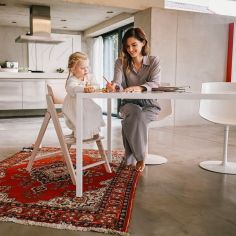 Chaise haute évolutive Click&Fold All Natural Dark