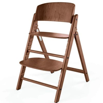 Chaise haute pliante Click&Fold All Natural Dark Cybex