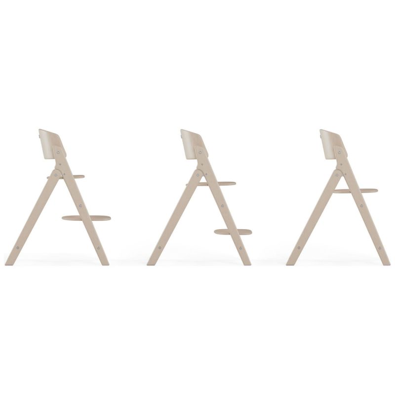 Chaise haute évolutive Click&Fold All Natural Dark Cybex Produit 8