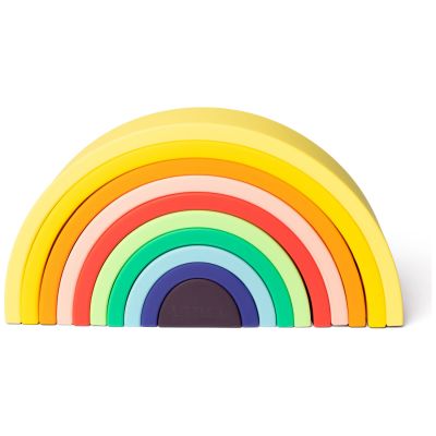 Jouet de dentition en silicone Arc en ciel grand modèle