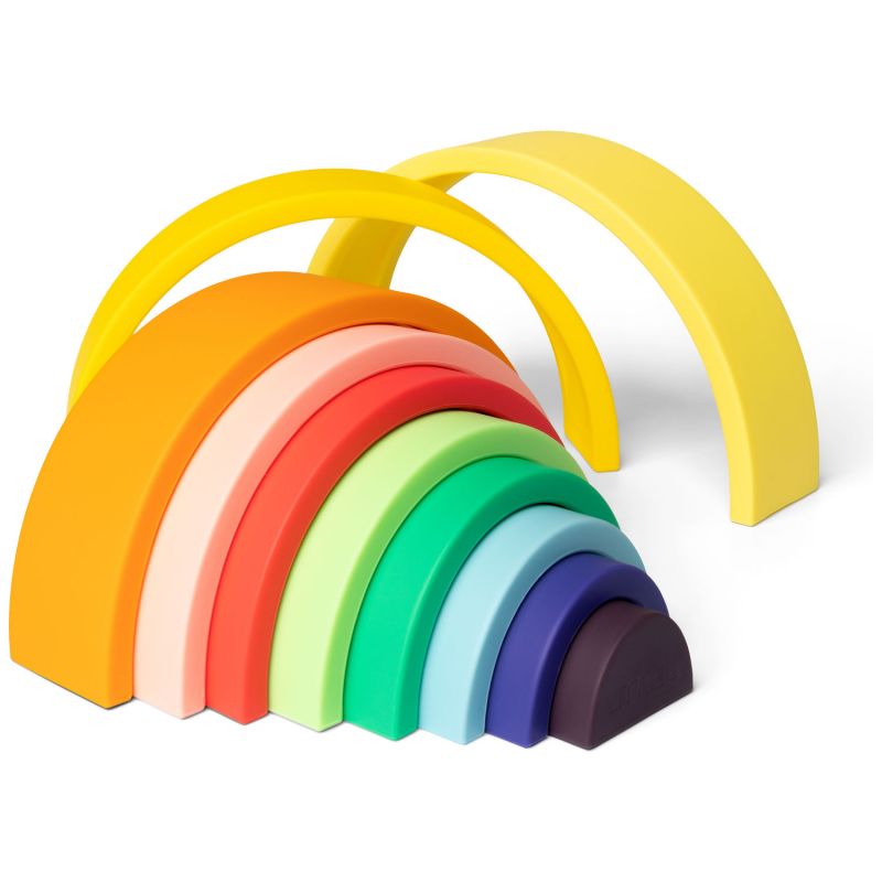 Jouet de dentition en silicone Arc en ciel grand modèle Little L Produit 3