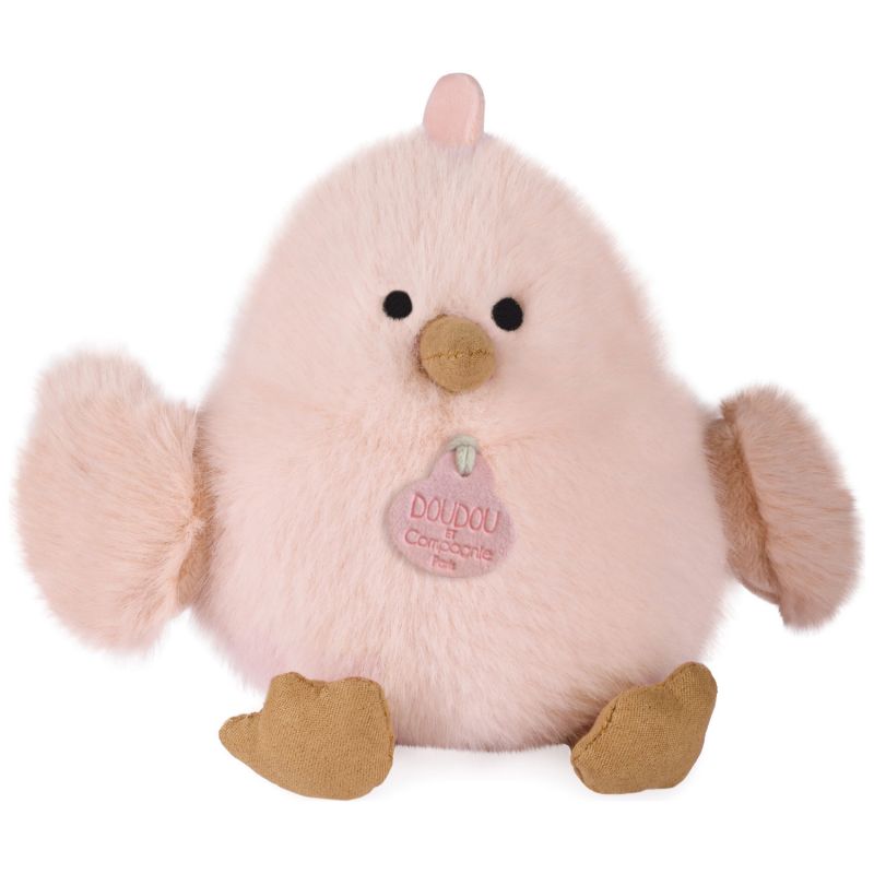 Peluche poussin Piou rose (15 cm) Doudou et Compagnie Produit 1