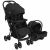 Variation Noir du produit Poussette compacte Revaya avec siège-auto SnugLite Midnight de la marque Graco
