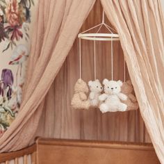 Mobile bébé Teddy Bear Natural-Biscuit
