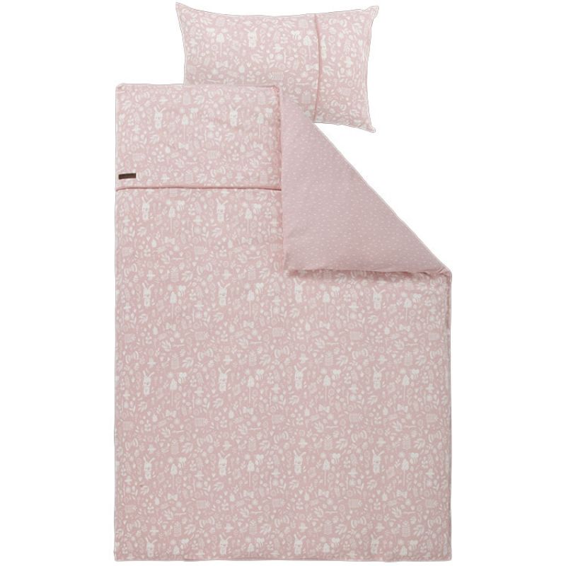 Housse de couette et taie Adventure pink (140 x 200 cm) Little Dutch
