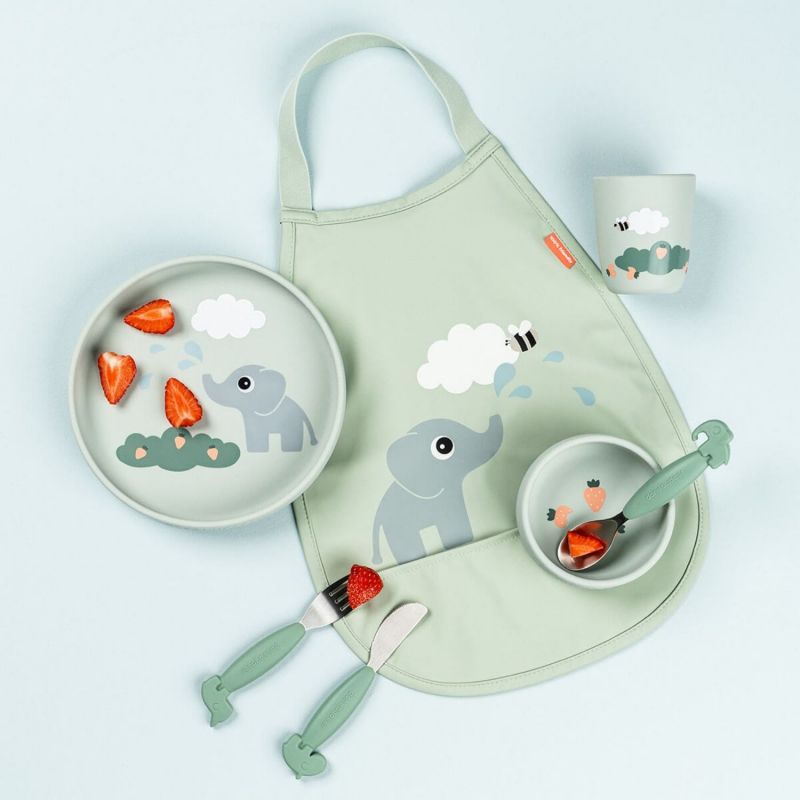 Coffret repas ventouse Elphee Vert - Reconditionné Done by Deer Produit 2