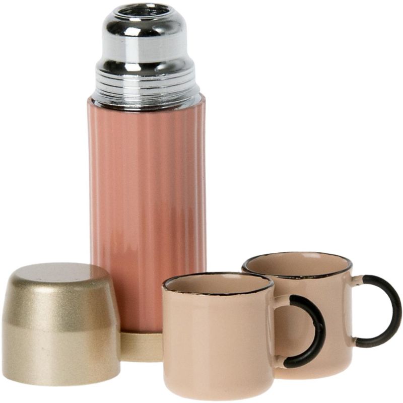 Thermos et tasses Souris corail Maileg Produit 1