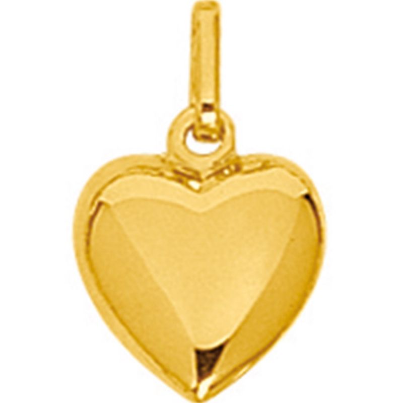 Pendentif Coeur (or jaune 750°) Berceau magique bijoux