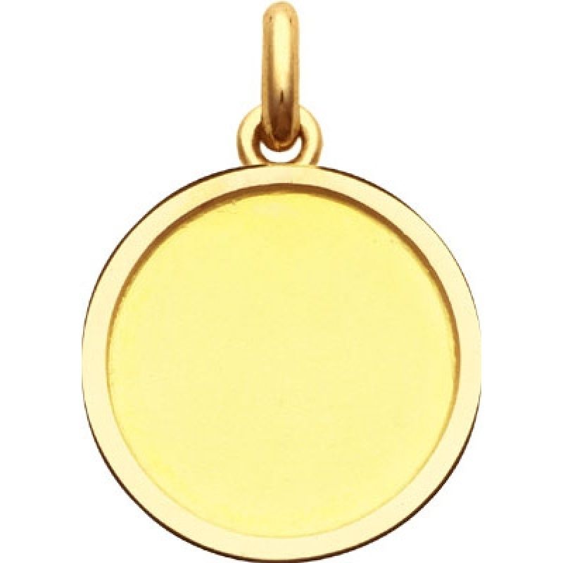 Médaille laïque cachet (or jaune 750°) Becker