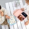 Boîte à goûter inox Sunny Explorer rose et pink Lässig Ambiance 2