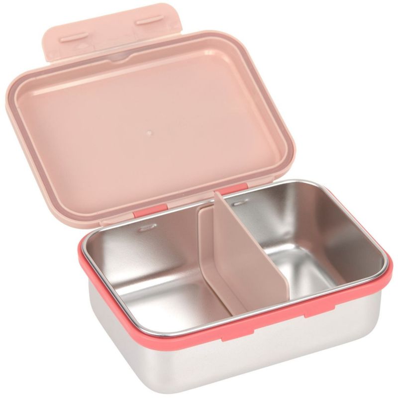 Boîte à goûter inox Sunny Explorer rose et pink Lässig Produit 3