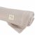 Variation Beige du produit Drap-housse pour nacelle + lange Botton Fleurs de la marque Walking Mum