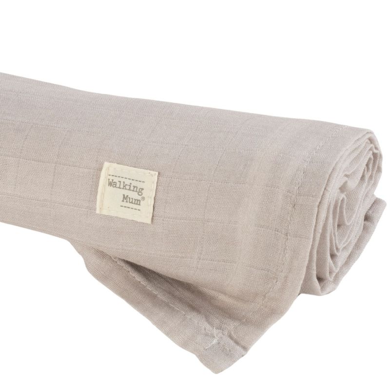 Drap-housse pour nacelle + lange Botton Fleurs Walking Mum Produit 1