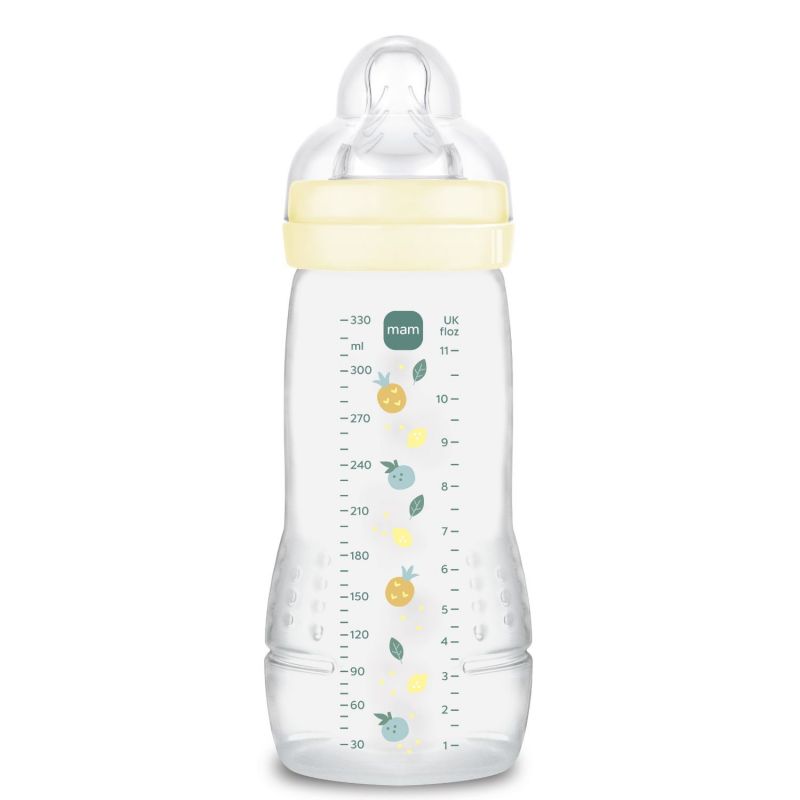 Biberon Easy Active 2ème âge Pearl - Tétine débit X (330ml) MAM Produit 1
