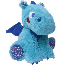 Peluche Enjoy & Dream dragon bleu (22 cm)  par Tuc Tuc