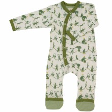 Combinaison pyjama Cirque vert (0-5 mois : 66 cm)  par Pigeon