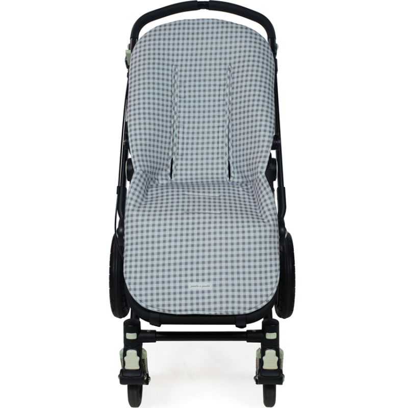 Housse pour poussette Together bleu et gris Pasito a pasito