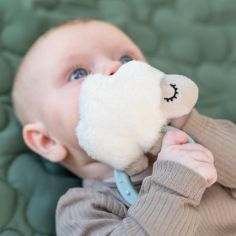 Hochet avec anneau de dentition Sheepy Bleu