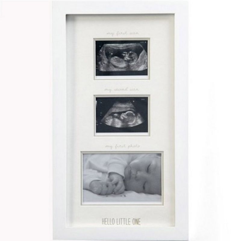 Cadre double échographie Welcome tot he World blanc Mamas and Papas