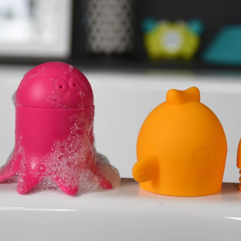 Jouets de bain en silicone Büddies (6 pièces) - Reconditionné BBLUV Produit 4