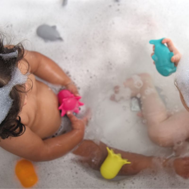 Jouets de bain en silicone Büddies (6 pièces) - Reconditionné BBLUV Produit 6