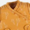 Gigoteuse en jersey bio chaude Mix & Match ocre TOG 1-2 (70 cm)  par Noukie's