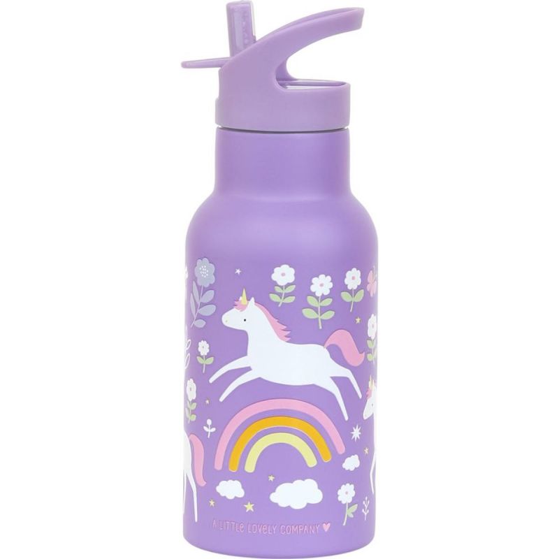 Gourde isotherme Rêves de licorne (350 ml) A Little Lovely Company Produit 1 grande taille