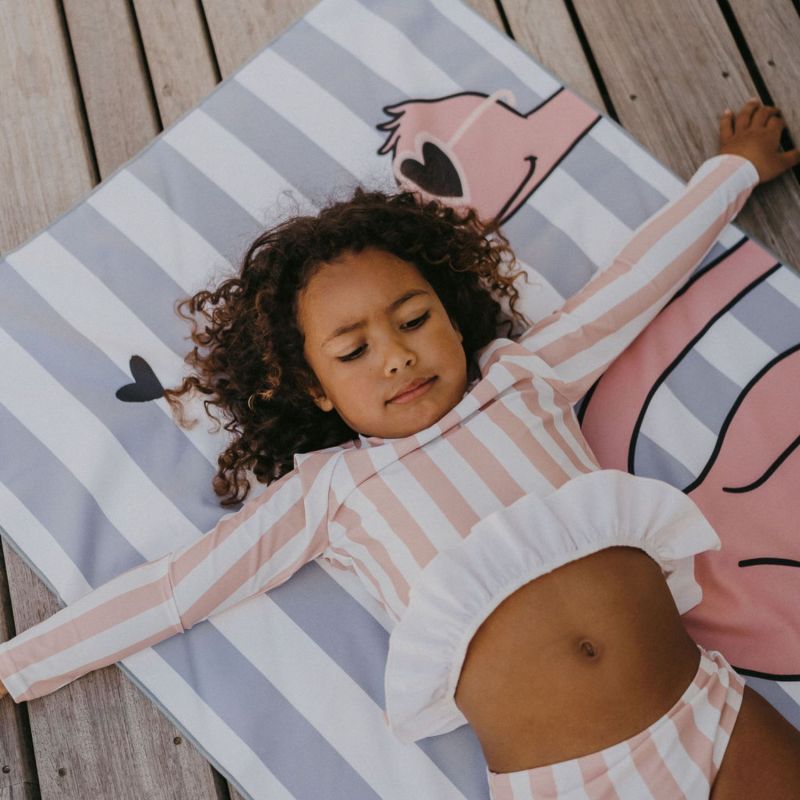 Serviette de plage Minus Flamant (70x140 cm) Zakuw Ambiance 5