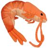 Porte-clé peluche Barbecue Crevette (8 cm) Bazuuyu Produit 1