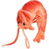 Porte-clé peluche Barbecue Crevette (8 cm) Bazuuyu Produit 2