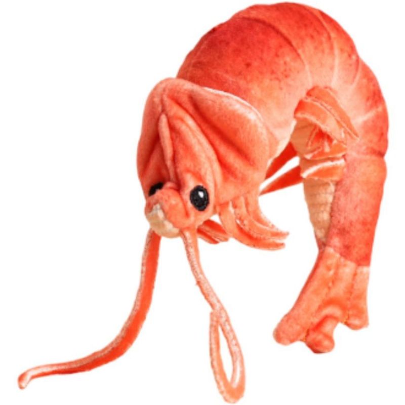 Porte-clé peluche Barbecue Crevette (8 cm) Bazuuyu Produit 2