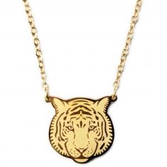 Collier Tigre (Plaqué or 18 carats) - Mava