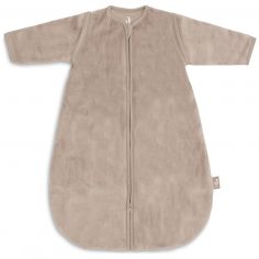 Gigoteuse à manches amovibles Velvet Milky Coffee (0-3 mois) - Jollein