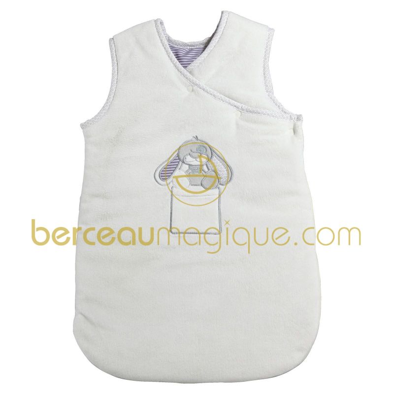 Gigoteuse veloudoux Arthur et Merlin (55 cm) Noukie's