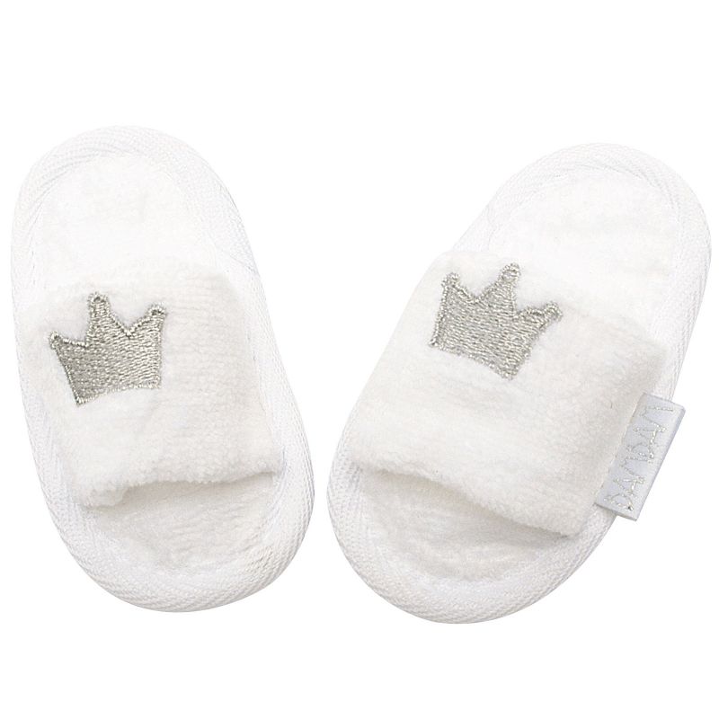 Chaussons en éponge Couronne BAMBAM