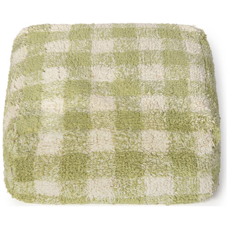 Pouf enfant Vichy Matcha (40 x 40 cm) Lorena Canals Produit 3